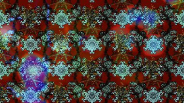 Çizgi çizimi kalıbı. Şirin çiçekler. Raster Moda kumaş deseni.