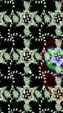 Elle boyanmış suluboya resim çizimleri, çiçekler ve bitkiler. Siyah, nötr ve yeşil renkte çiçekler.