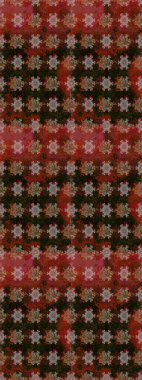 Raster güzel kumaş deseni. Soyut zerafet çiçek arka plan ile seamless modeli.