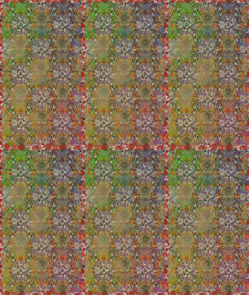 Tekstil, kumaş, kapaklar, duvar kağıtları, baskı, naylon, yapıştırma, örgü, dekupaj için çiçeksiz arkaplan. Küçük kahverengi ve bej çiçeklerle oldukça kaliteli besin torbası deseni.