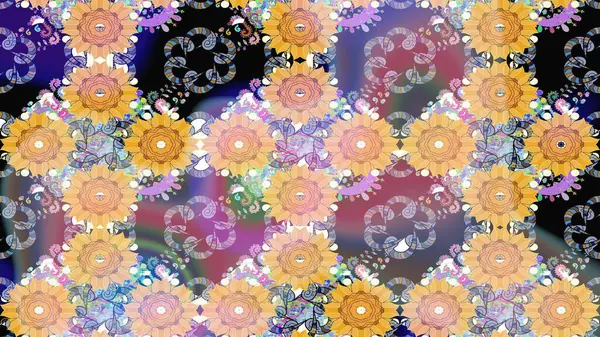 Bej renklerde manzaralı çiçek deseni. Sevgililer günü ve tebrik kartı konsepti için şık bir davetiye. Üst manzara, yumuşak stil. Çiçek kompozisyonu, el boyası, hassas şablon..