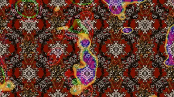 Paisley el çizimi elementler. Ev dekoru. Fantezi çiçekli eskiz deseni, doğal duvar kağıdı, çiçek desenli kıvrımlı illüstrasyon.