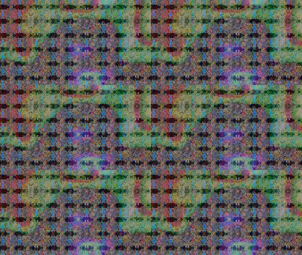 Çiçekli çiçek deseni, suluboya. Raster deseni. Süslü kumaş deseni.