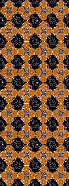 Siyah renkli çiçekler. Elle boyanmış suluboya resim çizimi çiçekler ve bitkiler.