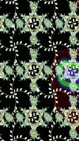 Elle boyanmış suluboya resim çizimleri, çiçekler ve bitkiler. Siyah, nötr ve yeşil renkte çiçekler.