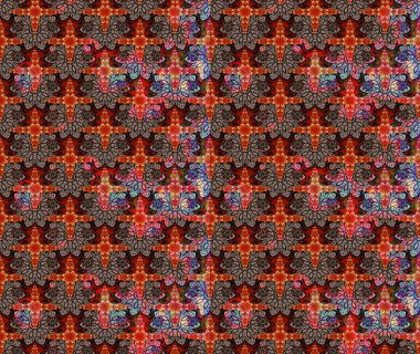 Kullanılabilir Tekstil, tebrik kartı, boyama kitabı, telefon durumda yazdırma için. Raster kına dövme tarzı. Etnik Mandala süsleme. Hint çiçek desenli madalyon desen.