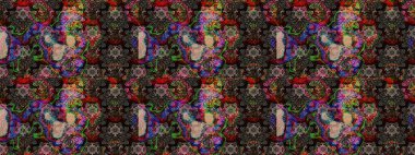 Eskiz geçmişi. Tomurcukları çiçek olan sevimli bir çiçek deseni. Eski usul. Kumaş, tekstil, duvar kağıdı baskısı için. Raster illüstrasyonu. Raster..