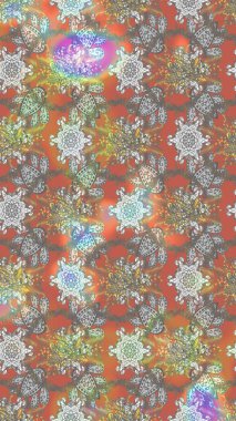 Raster - stok. Gri, nötr ve bej çiçekli eskiz deseni, suluboya çiçek deseni, şirin çiçek, duvar kağıdı, kart veya kumaş için fayanslı.