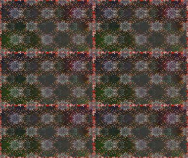 Nazik, narin çiçek arkaplanı. Gri ve kahverengi renkli çiçekler. Raster çiçek desenli ve çiçekli..