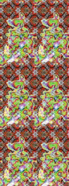 El çizimi Raster çizimi. Karalama elementleri. Çizim çiçek deseni duvar kağıdı, web sitesi arkaplanı, paket kağıdı, davetiye, broşür, pankart veya web sitesi için kullanılabilir.