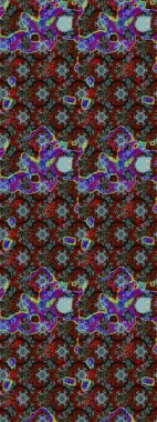 Elle boyanmış suluboya resim çizimleri, çiçekler ve bitkiler. Kahverengi renkte çiçekler.