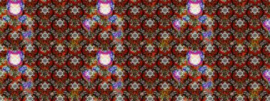 Suluboya, elle çizilmiş. Eskiz arkaplan modeli. Raster hisseleri. Çiçekler kahverengi, kırmızı ve gri.