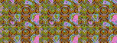 Kullanılabilir Tekstil, tebrik kartı, boyama kitabı, telefon durumda yazdırma için. Hint çiçek desenli madalyon desen. Raster kına dövme tarzı. Etnik Mandala süsleme.