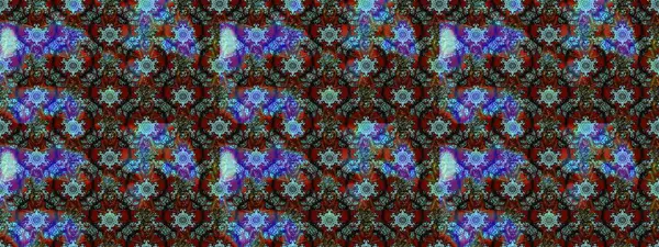 Parlak renkli çiçekleri ve mavi, kahverengi ve gri renkte yaprakları olan harika bir çiçek deseni. Halk tarzı. Modern çiçek arkaplanı. Moda baskıları için zarif bir şablon.