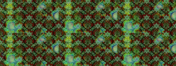 Yeşil, kahverengi ve gri renklerde. Anti-stres için soyut örnek sayfası. Raster illüstrasyonu.