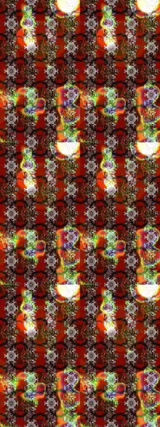 Zarif, parlak ve eskiz kahverengi, kırmızı ve siyah çiçek desenli tasarım. Raster. Sabıka baskıları, bebek kıyafetleri, duvar kâğıtları, paket kutuları vb..