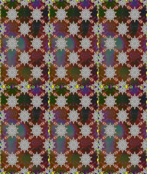 Ton halinde. Dekorasyon ve tasarım için güzel bir desen. Moda baskısı. Çiçeğin suluboya çizimlerinin mükemmel deseni. Suluboya desensiz çiçek buketi.