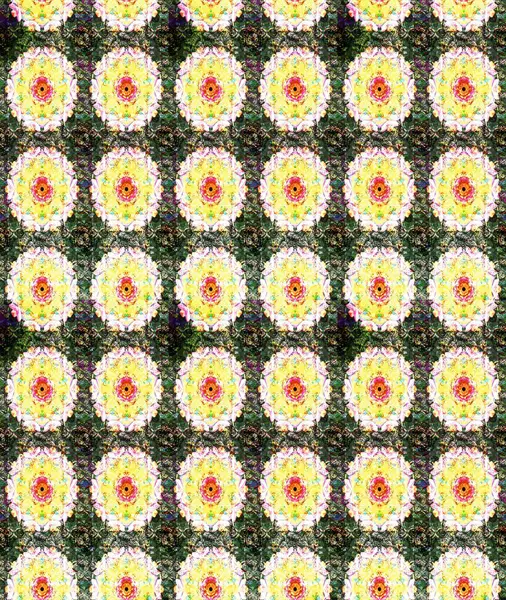 Raster. Güzel suluboya çiçekler, parlak boyalı inspineutral çiçek desenli eskiz arka planı..