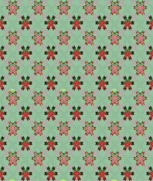 Düz Çiçek Elementleri Tasarımı. Çiçekli çizim şekli. Tarafsız renklerde çiçekler. Renkli Bahar Teması çizim şablonu.