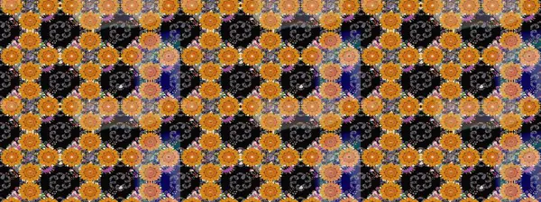 Moda baskısı, albüm, ambalaj kağıdı ve duvar kağıdı için zarif dekoratif süslemeler. Raster illüstrasyonu. Siyah renkte sevimli çiçekler. Küçük çiçekli basit bir çiçek çizimi..