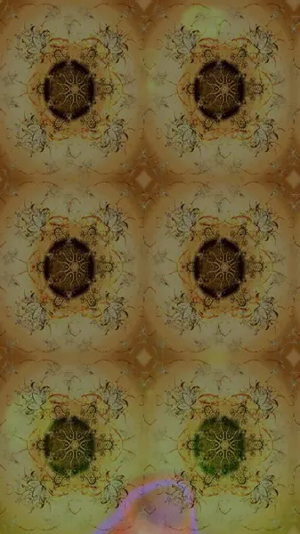 Kahverengi renklerde. Soyut çiçek çizim kalıbı arka planı. Raster illüstrasyonu. Küçük çiçekteki sevimli çiçek deseni. Raster deseni.