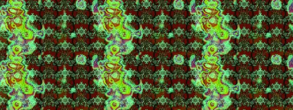 Şatafatlı bahar bahçesi dokusu. Çiçek deseni. Yeşil, kahverengi ve kırmızı renkte çiçek çizimi. Raster illüstrasyonu. Yeşil, kahverengi ve kırmızı renkte çiçekler.