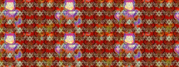 Çiçek desenli raster, kahverengi, kırmızı ve bej renkli grafik desenli soyut raster arkaplan. Modern stil dokusu.