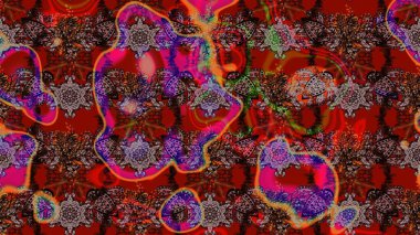 Süslü zentangle çizim dokusu, soyut çiçeklerle süslenmiş. Şekil verilmiş çiçeklerle eskiz deseni. Çiçek deseni duvar kağıdı, şablon dolguları ve web sayfası arkaplanı için kullanılabilir.