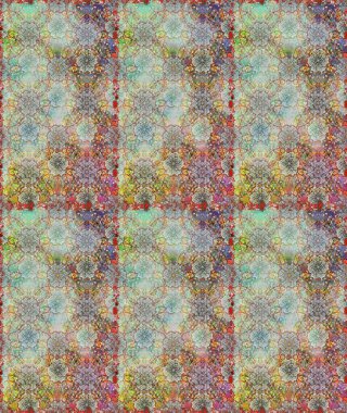 Güzel, pürüzsüz bir desen. Düz Çiçek Elementleri Tasarımı. Renkli Yaz Temalı Kusursuz Arkaplan. Yazdır. Raster çiçekli arka plan. Şirin kumaş deseni.