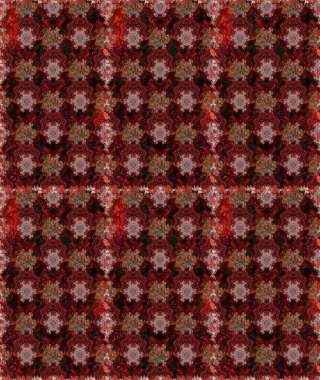 Renkli Bahar Temalı Kusursuz Arkaplan. Raster kusursuz. Güzel kumaş deseni. Düz Çiçek Elementleri Tasarımı. Çiçek deseni.