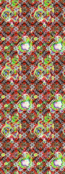 Miles Fleur, süslü püslü bir süs. Eskiz geçmişi. Eski usul. Tomurcukları papatya çiçekleri olan sevimli bir çiçek deseni. Raster illüstrasyonu. Kumaş, tekstil ve duvar kağıdı baskısı için..