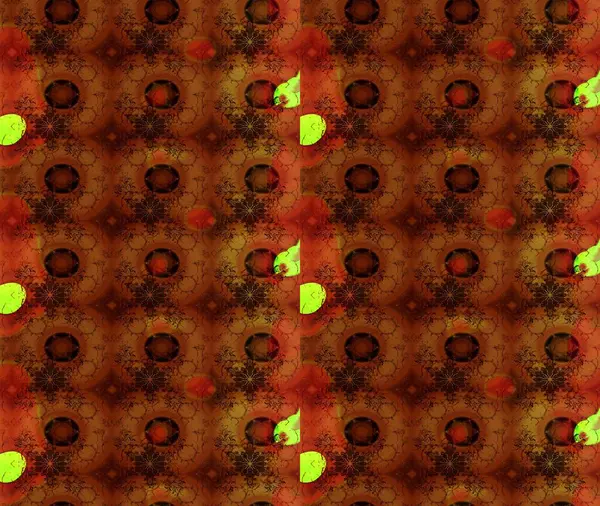 Çiçek çelengi. Raster illüstrasyonu. Güzel, parlak, pürüzsüz kumaş, tuval. Kıvırcık, parlak örgü. Eski moda arka plan. Desen, çizim, çiçek sınırı..