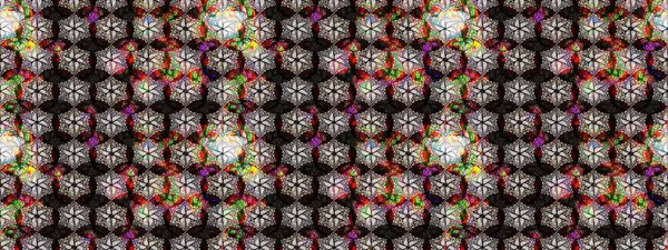 Çiçekli bahar çiçekleri. Küçük renkli çiçekler. Motley illüstrasyonu. Moda baskıları için zarif bir şablon. Küçük çiçekte şirin desenler.