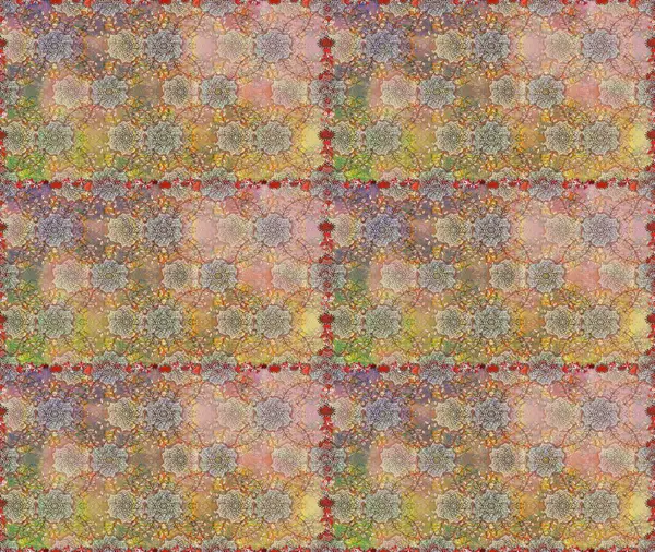 Kusursuz Renksiz Bahar Temalı Kusursuz Arkaplan. Çiçekler bej ve nötr renklerde. Sevimli çiçek raster deseni. Düz Çiçek Elementleri Tasarımı.