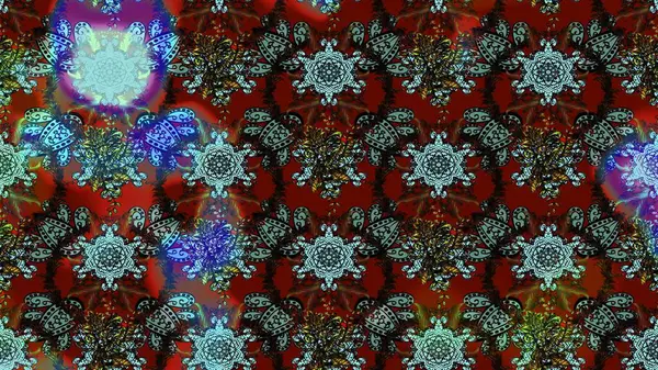 Güzel suluboya yaz çiçekleri deseni..