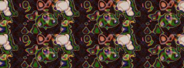 Raster stili kumaş deseni. Çiçekler suluboya çizim deseni.