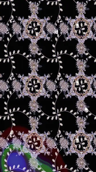 Raster illüstrasyonundaki çiçek desenli çizim. Siyah, nötr ve gri renkte çiçekler.