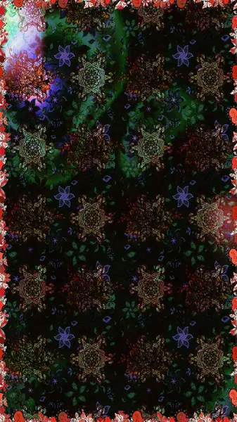 Çiçeksiz desenli nakış işlemeli gelincikler ve vadideki zambaklar. Tekstil tasarımı için siyah ve gri renkli geleneksel halk çiçekleri buketi.