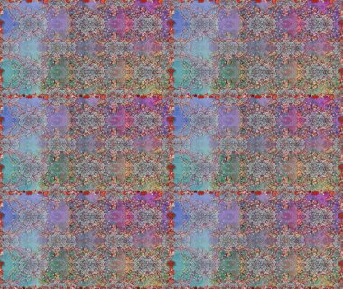 Yumuşak pamuk tasarımı. Sarma, tekstil ve duvar kâğıdı için kusursuz çiçek arkaplanı. Klasik çiçek desenli. Raster 'ın taze dokusu. Yumuşak kiremit.