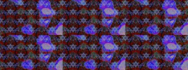 Vadinin çiçekleri mor, kahverengi ve mavi renklerde. Suluboya, elle çizilmiş. Eskiz arkaplan modeli. Raster - stok.