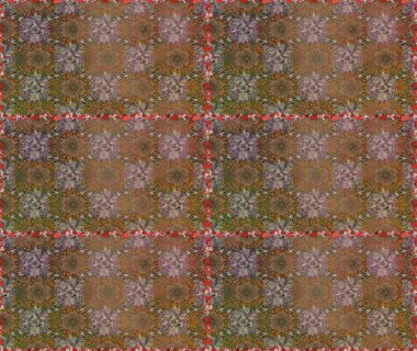 Çiçekli, suluboya desenli kusursuz çiçek deseni. Süslü kumaş deseni. Raster deseni.