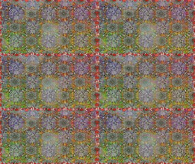 Çiçekleri, deniz kabukları, mandalaları ve suluboya efektleriyle donanma geçmişi. Kusursuz etnik tasarım. Yatak çarşafları, ceket, paket tasarımı, kumaş ve moda kavramları için tekstil baskısı.