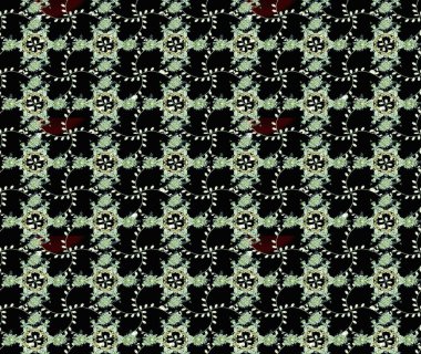 Eski usul küçük çiçekli şirin bir eskiz deseni. Moda arka planında parlak buketler. Kumaş, duvar kağıdı ve kağıt üzerine baskı yapmak için gelişen arka plan. Raster illüstrasyonu.