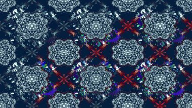 Sabıka fotoğraflarında, bebek kıyafetlerinde, duvar kâğıtlarında, paket kutularında falan kullanılabilir. Zarif, parlak ve mavi çiçek desenli tasarım. Raster..