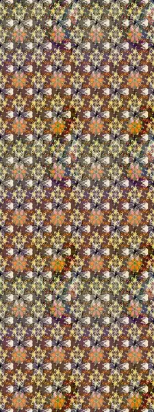 Güzel kumaş deseni. Yazdır. Renkli Yaz Temalı eskiz kalıbı. Raster çiçekli arka plan. Güzel eskiz şekli. Düz Çiçek Elementleri Tasarımı.