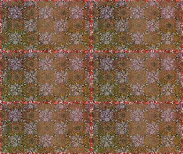 Çiçekli, suluboya desenli kusursuz çiçek deseni. Süslü kumaş deseni. Raster deseni.