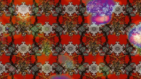 Raster güzel bir çiçek deseni çizmiş. Bahar mevsimi. Nazik romantik baskı. Tatil havası..