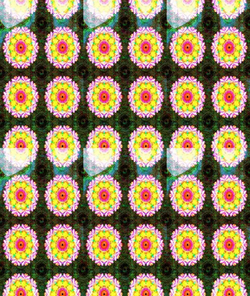 Tekstil veya kitap kapakları, imalat, duvar kağıtları, baskı, hediye paketi ve yapıştırma kitabı için çiçek eskizi geçmişi. Raster illüstrasyonu. Küçük ölçekli çiçeklerdeki basit sevimli desen.