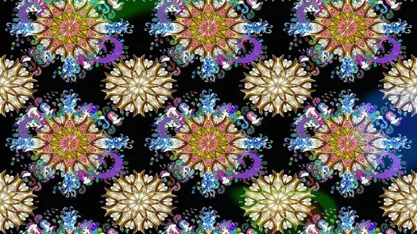 Eskiz Vintage Çiçek Deseni. Raster Kalça dokusu deseni.