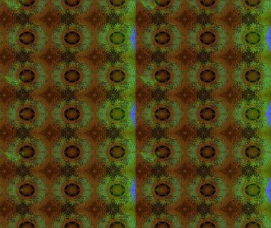 Organik elementler. Raster deseni. Botanik çizim kalıbı. Suluboya etkisi.